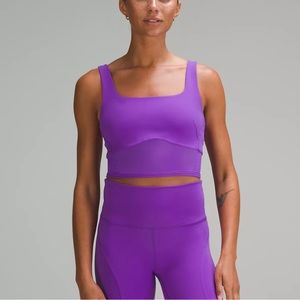 lululemon Wunder Train Mesh Panel Tank Top size 6
